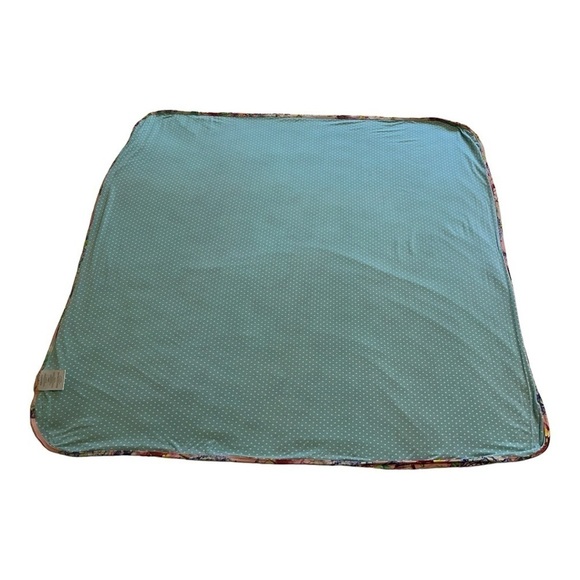 Posh Peanut Patoo Tea Party Pattern Baby Blanket - Picture 2 of 6